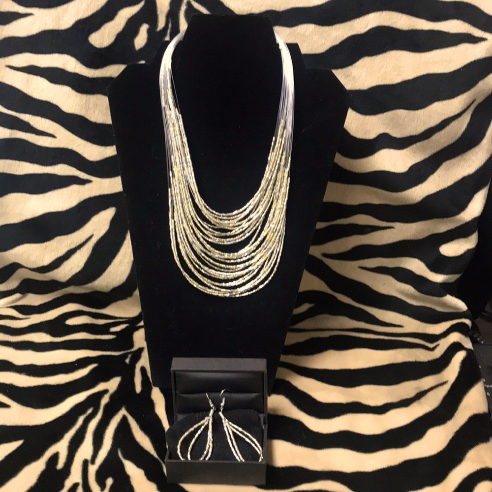 Necklace and Earrings